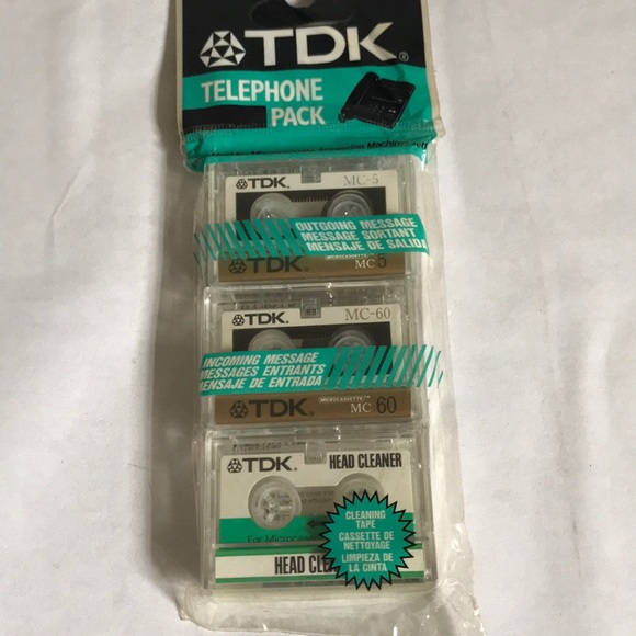 Vintage Telephone Microcassette Pack - Picture 1 of 7